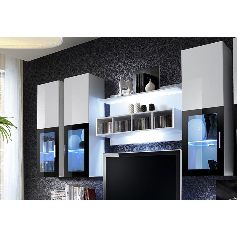 Lira Entertainment Unit White Gloss